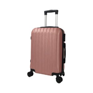 Mala de Bordo Kozi Rose Gold, Padrão ANAC, até 10kg - Leva na cabine!