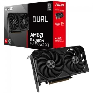 Placa de Video Asus Radeon RX 9060 XT Dual, 16GB, GDDR6, 128-bit, DUAL-RX9060XT-16G
