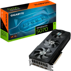 Placa de Video Gigabyte GeForce RTX 5070 Eagle OC SFF, 12GB, GDDR7, 192-bit, GV-N5070EAGLE-OC-12GD
