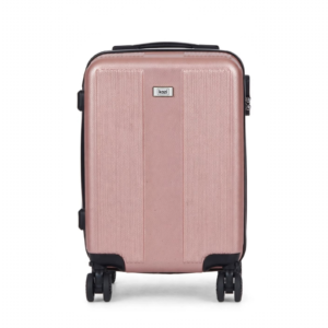 Mala De Bordo Kozi Rose-Gold Pequena 10kg Abs Rodas Removiveis 18"