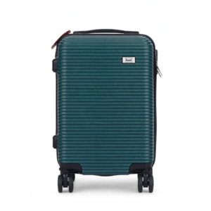 Mala De Bordo Kozi Verde Pequena 10kg Abs Rodas 360 Removiveis 18"